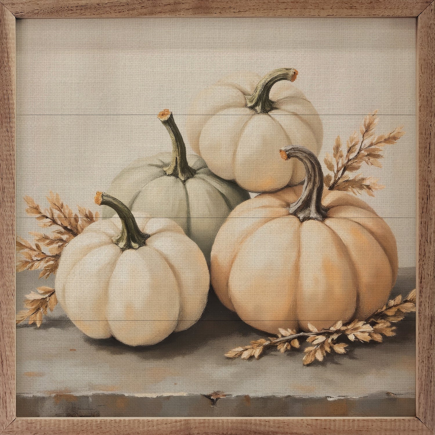 White Pumpkins Square