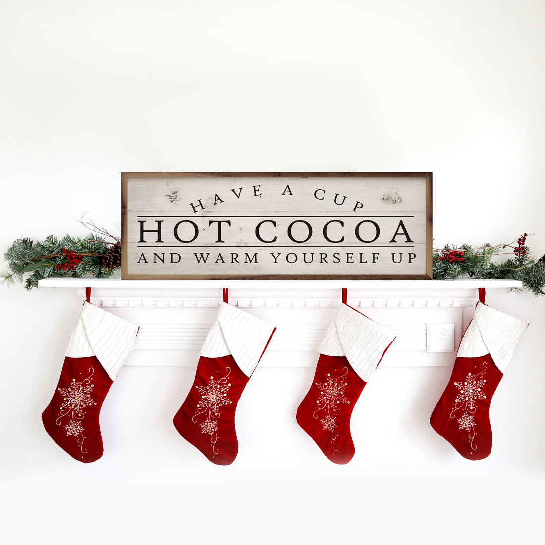 Hot Cocoa Have A Cup Whitewash