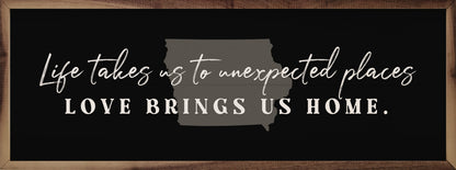 Love Brings Us Home Personalized State