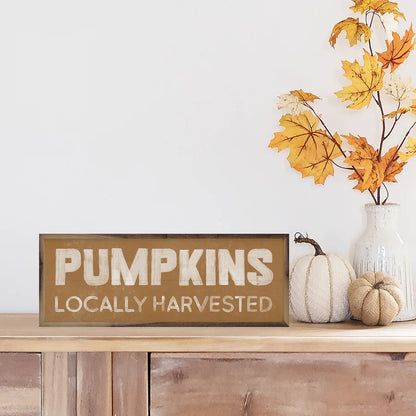 Pumpkins Locally Harvested