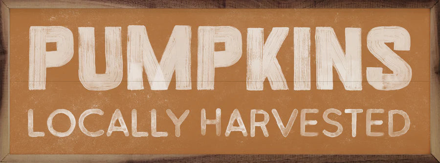 Pumpkins Locally Harvested