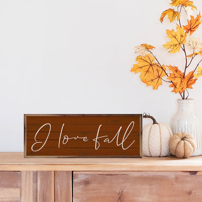 Set I Love Fall Orange