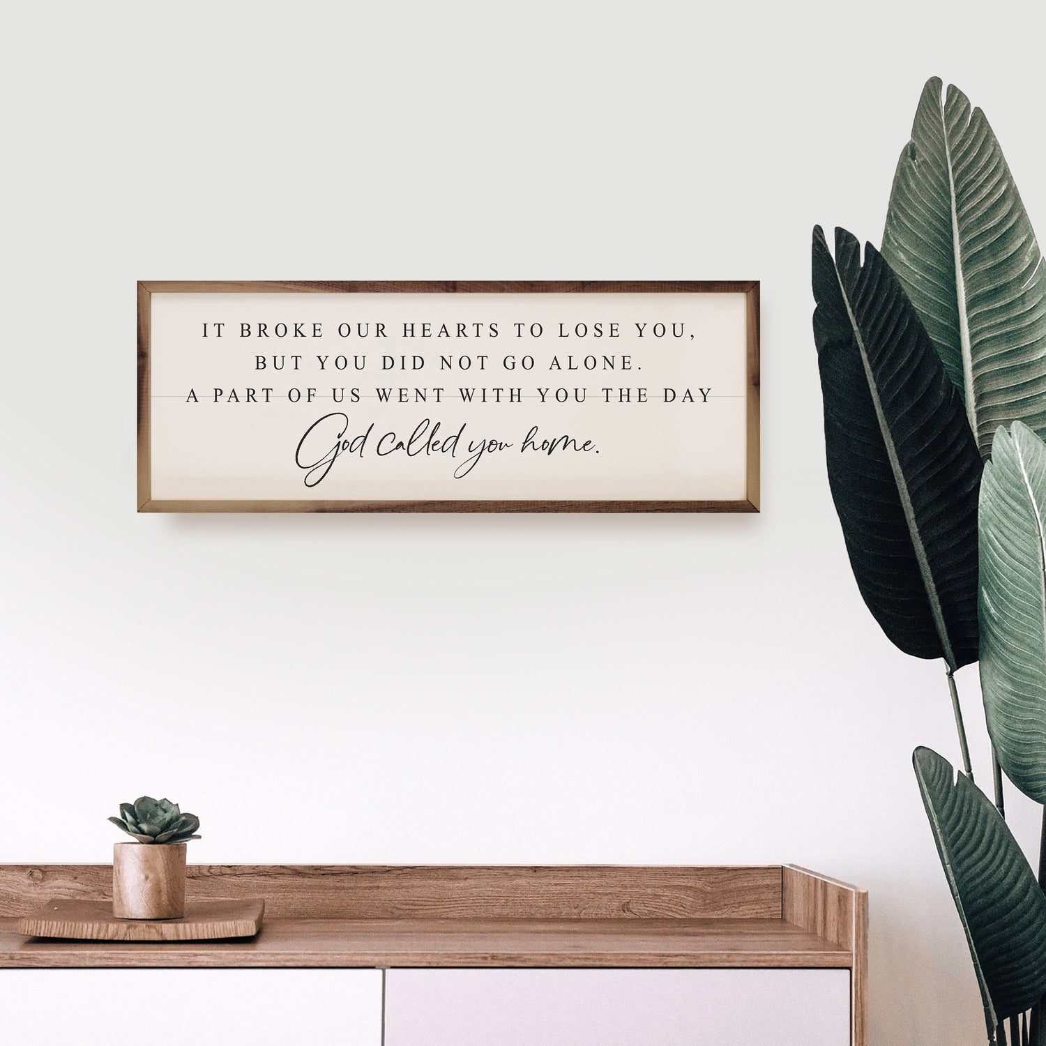 God Called You Home White