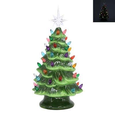 Retro Green Tree