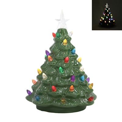 Retro Green Tree