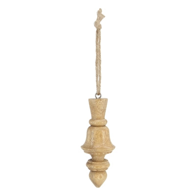 Wood Finial Ornament