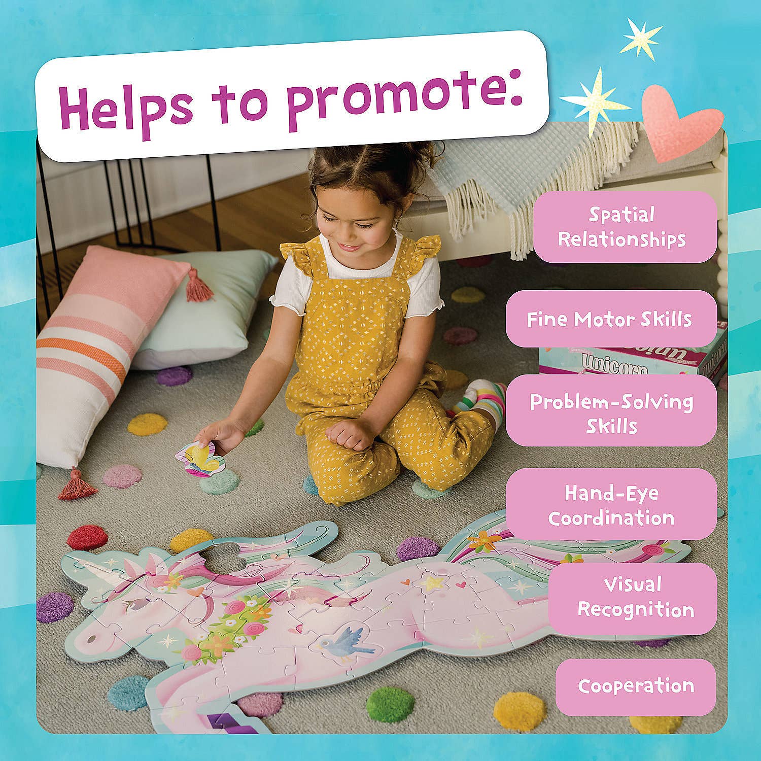 Floor Puzzle: Unicorn