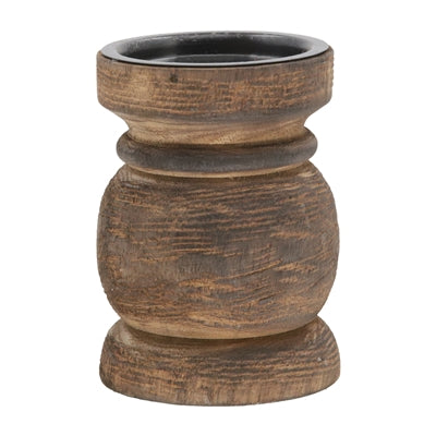Brown Candle Holder