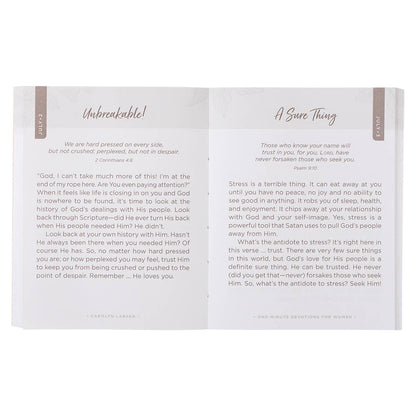 One-Minute Devotions for Women Softcover