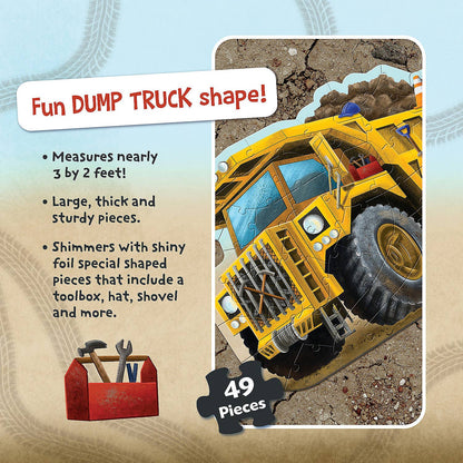 Floor Puzzle: Dump Truck