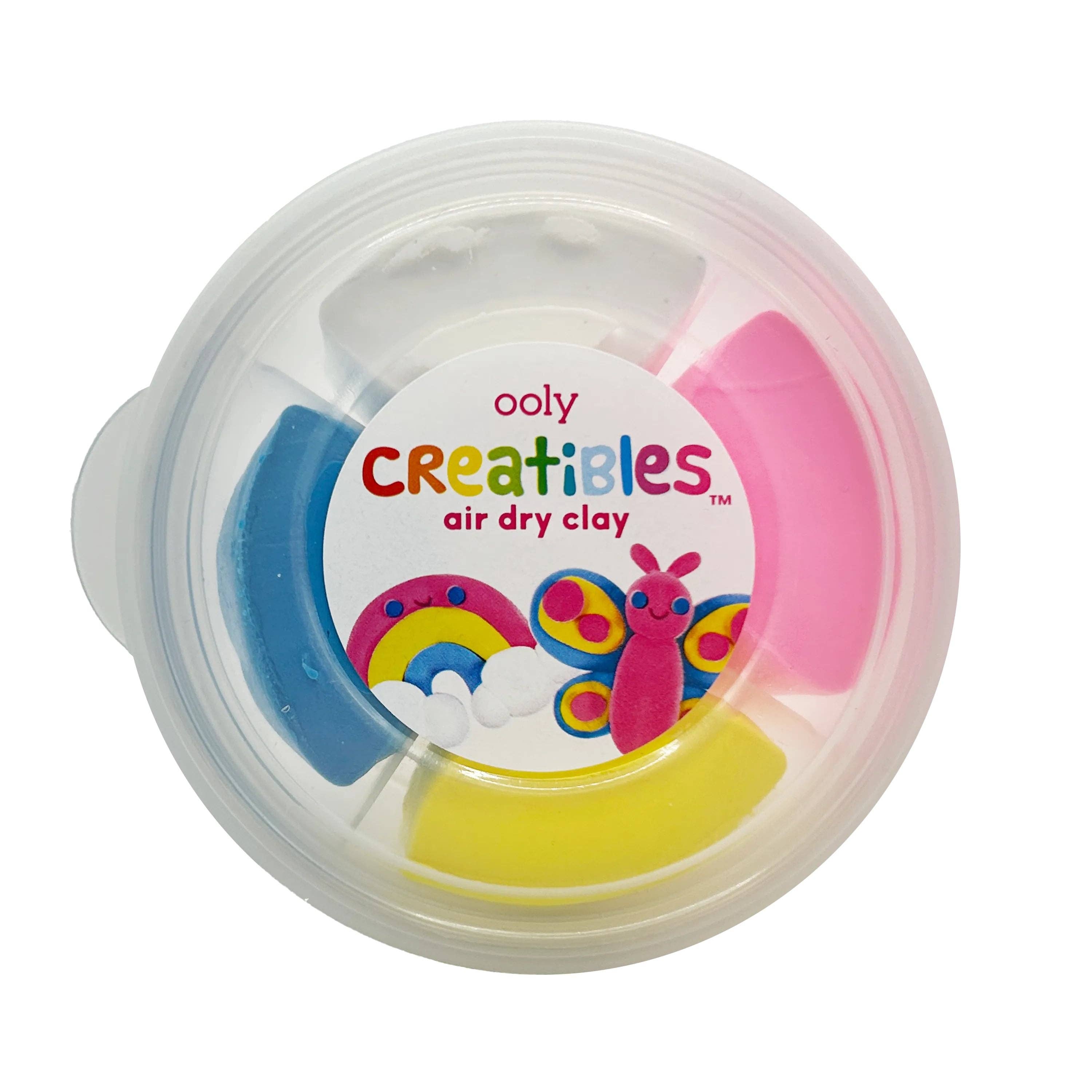 Creatibles Air Dry Clay Kit - Rainbow Pals