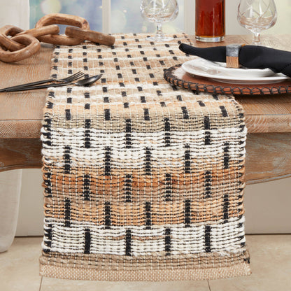 Tailored Stripe Table Runner