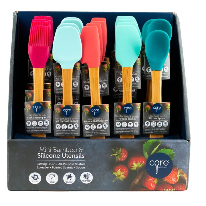 Bamboo + Silicone Mini Utensil
