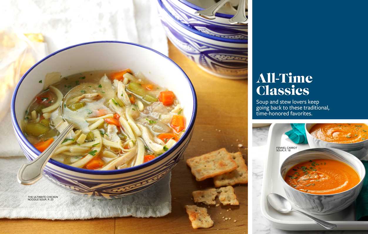 Taste of Home Soups, Stews and More by