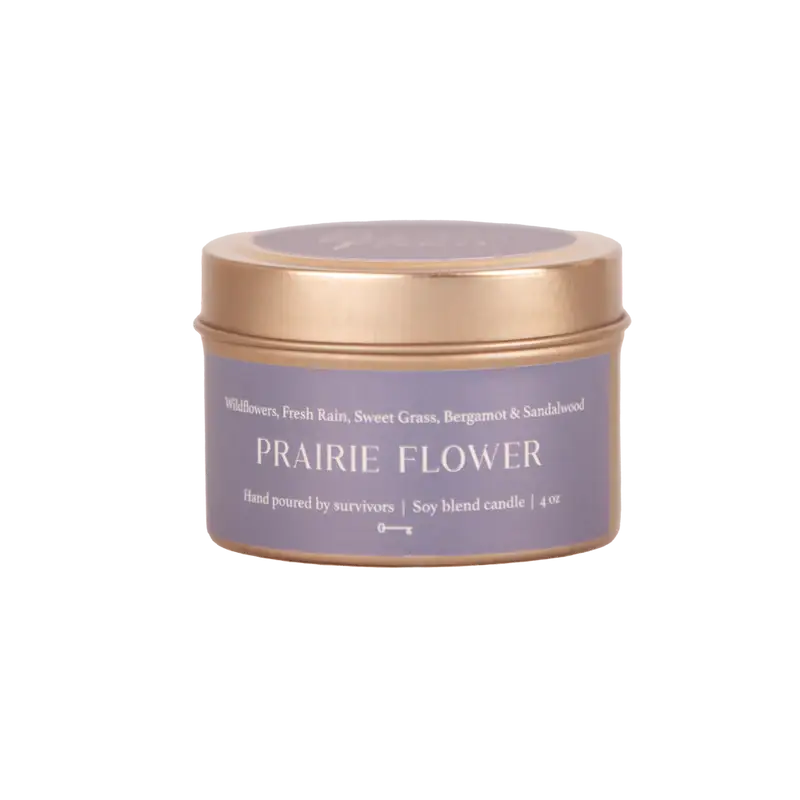 Prairie Flower Travel Tin