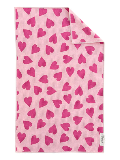 Pretty In Pink: Double-Sided Towel