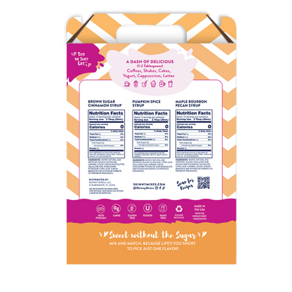 Fall Favorites Syrup Trio - Sugar Free