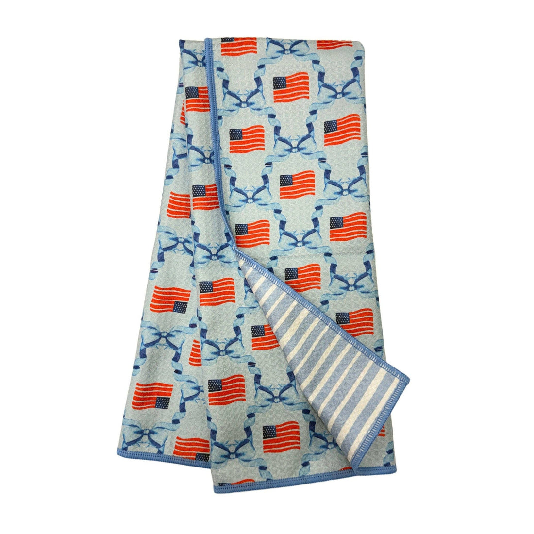 Anywhere Towel Reversible - Signature Collection Flag Ribbon