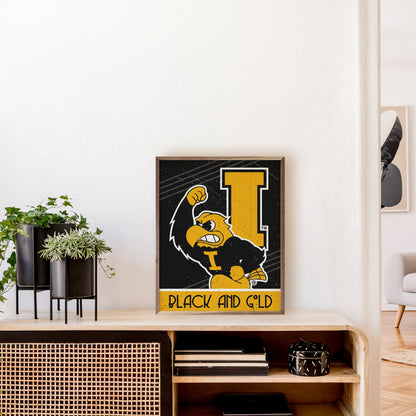 Retro Poster University Of Iowa