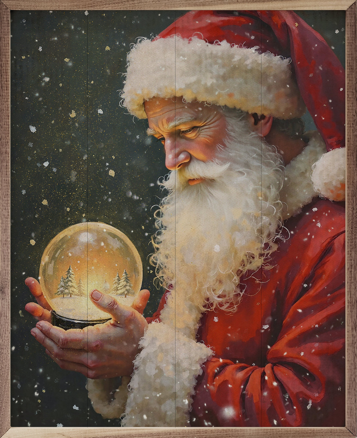 Santa With Snowglobe