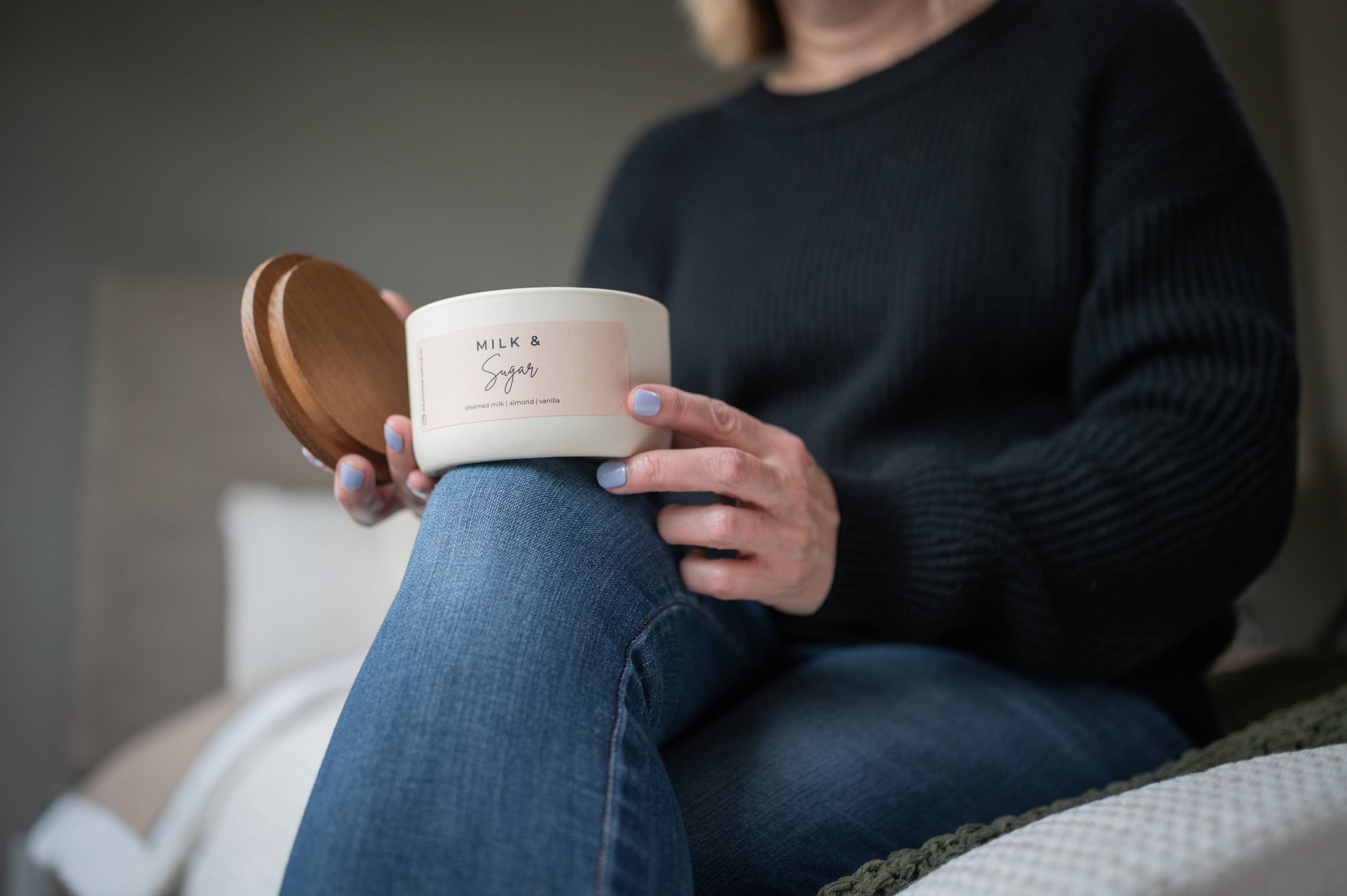 Milk &amp; Sugar | 10 oz Signature Statement Candle