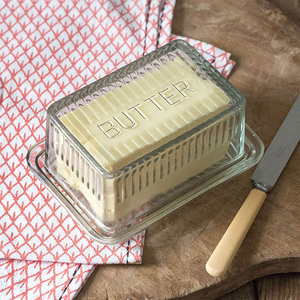 Glass Butter Dish