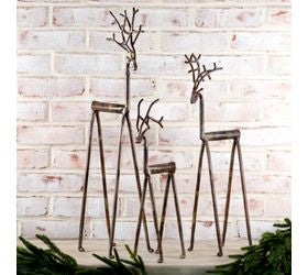 Bronze Iron Deer