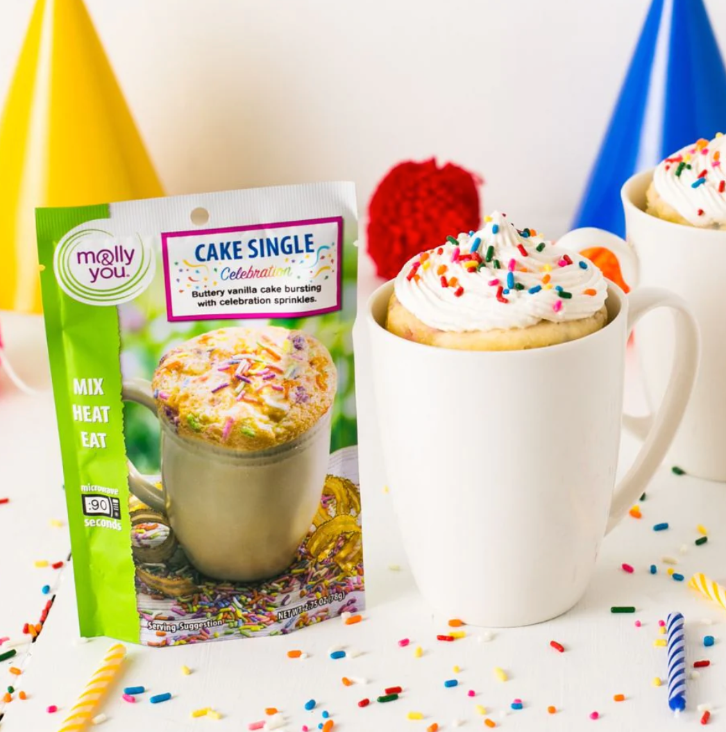 Celebration Cake Microwave Single