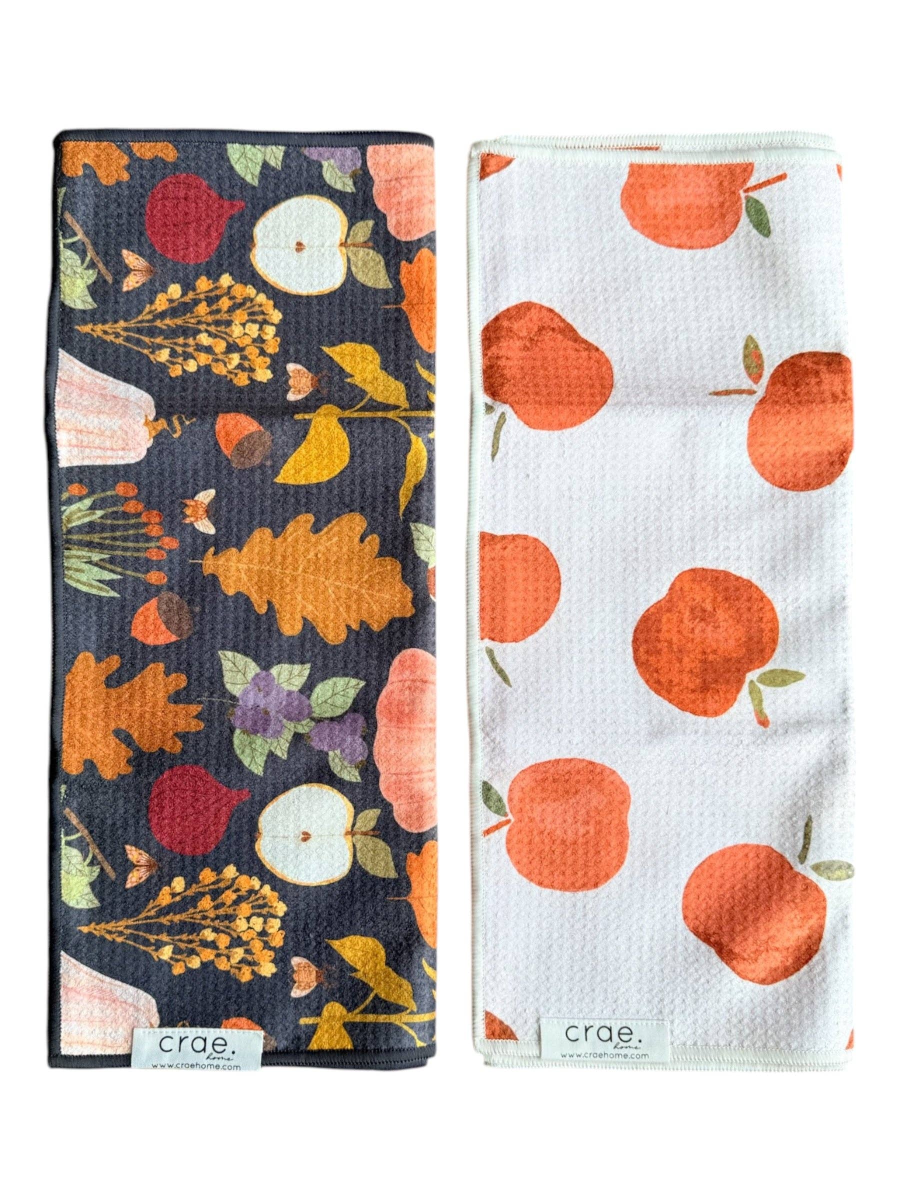 Gather/Johnny: 2 Double-Sided Hand Towels