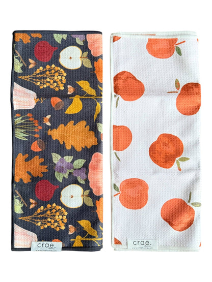 Gather/Johnny: 2 Double-Sided Hand Towels