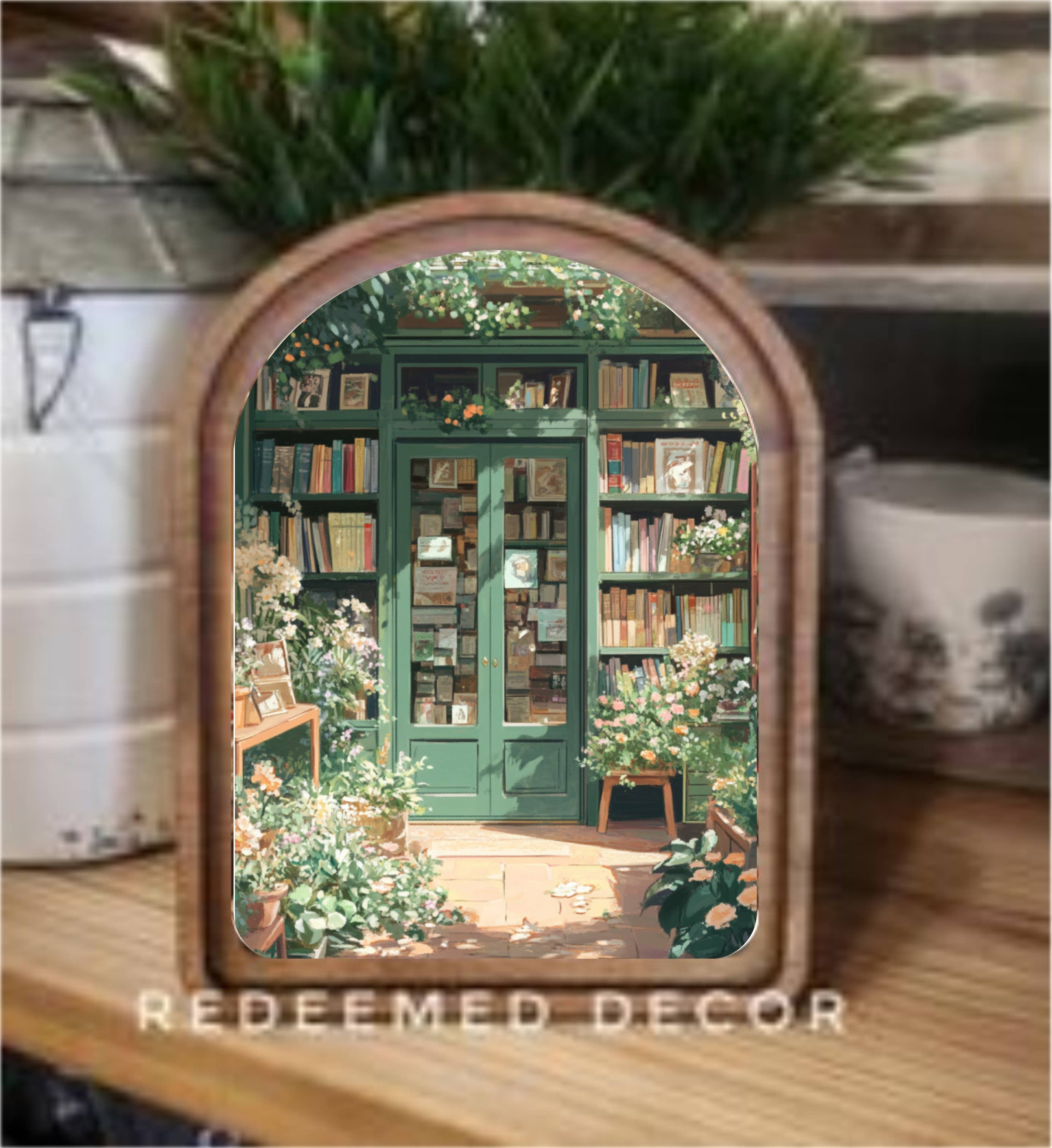 Book Store Framed Art