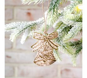 Gold Bell Ornament