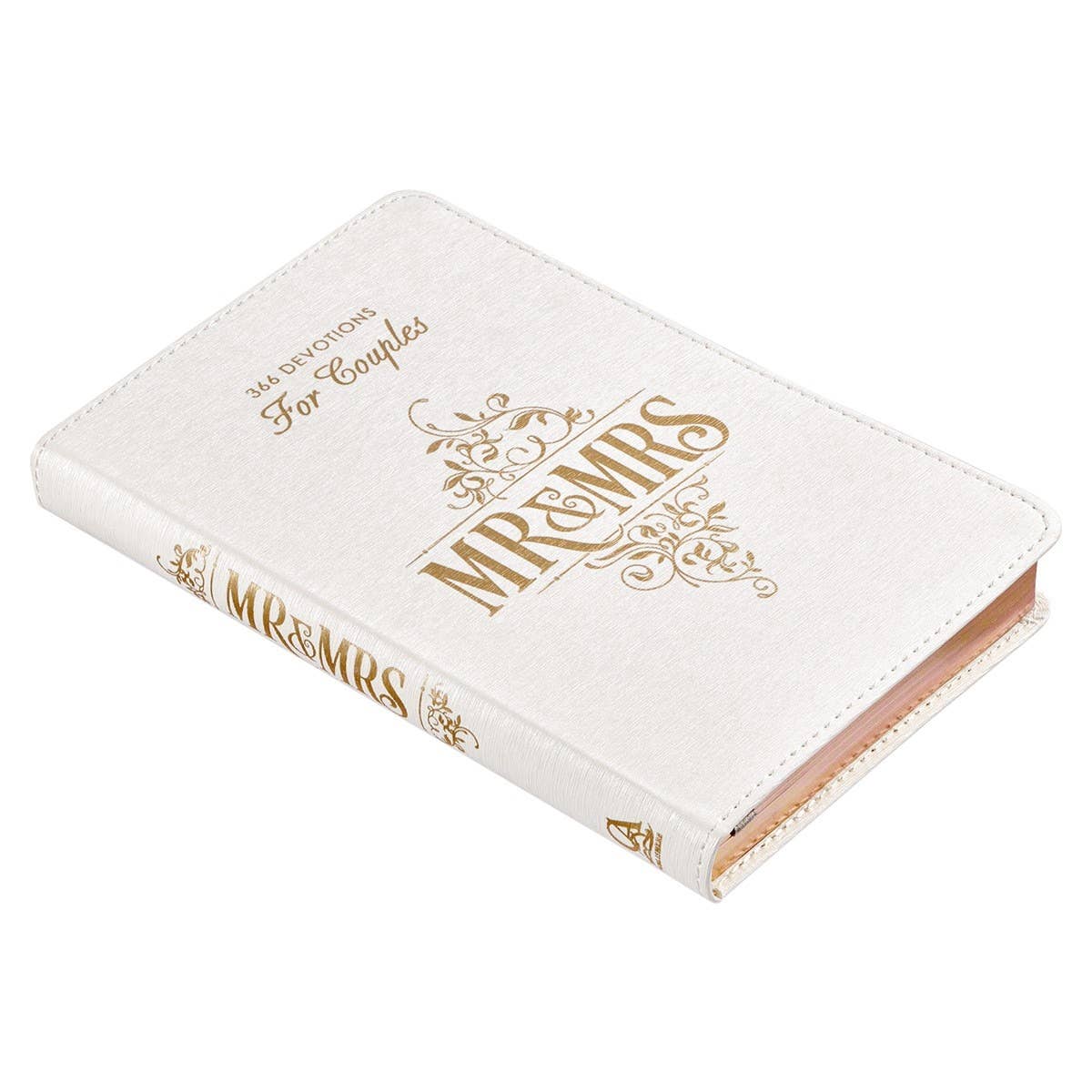 Devotional for Mr. &amp; Mrs. White Faux Leather