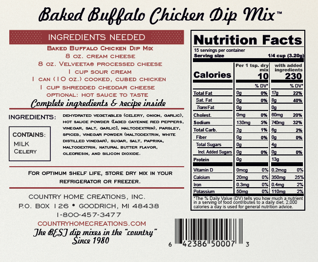 Artisan Kitchen Baked Buffalo Chicken Dip Mix