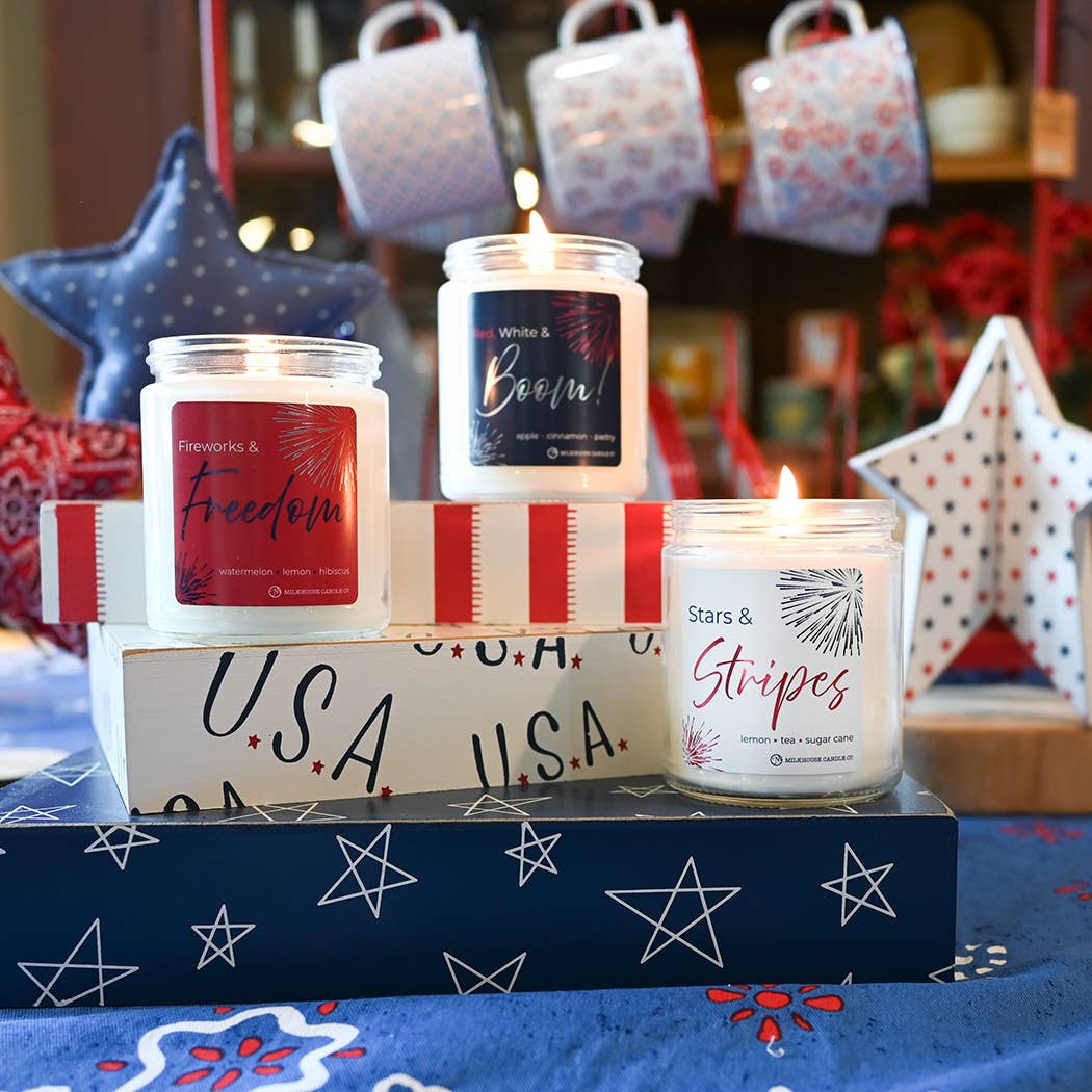 Fireworks &amp; Freedom | 7 oz Classic Candle