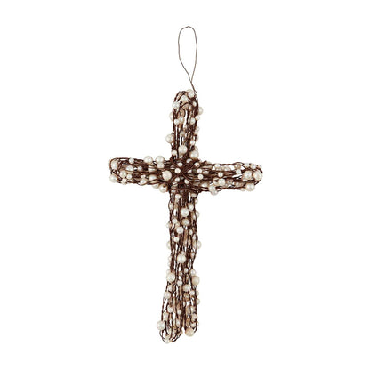 Pearl Wire Cross