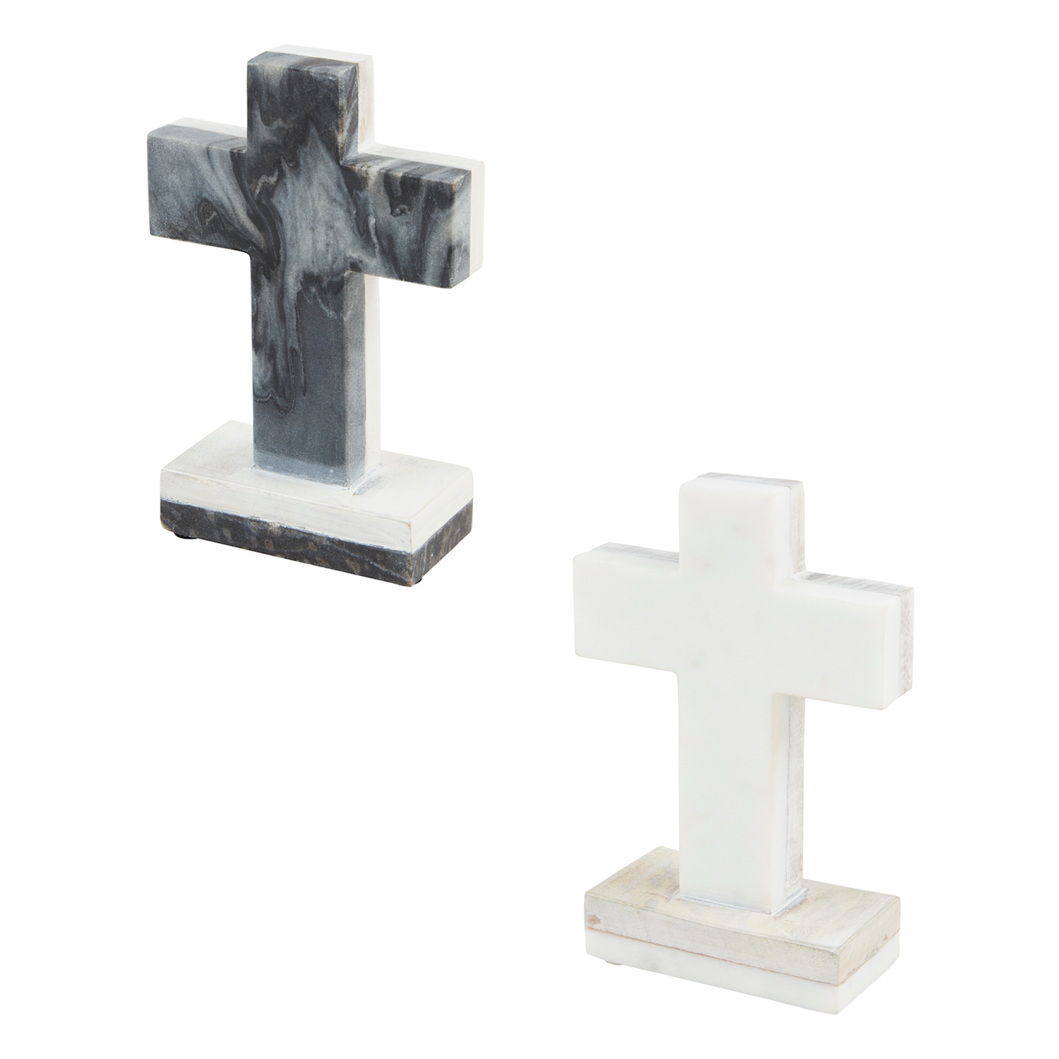 Marble Wood Cross