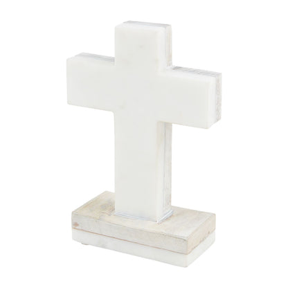 Marble Wood Cross