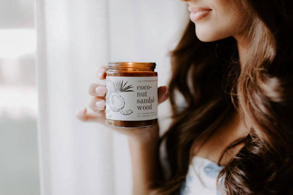 Coconut Sandalwood 9oz Soy Candle