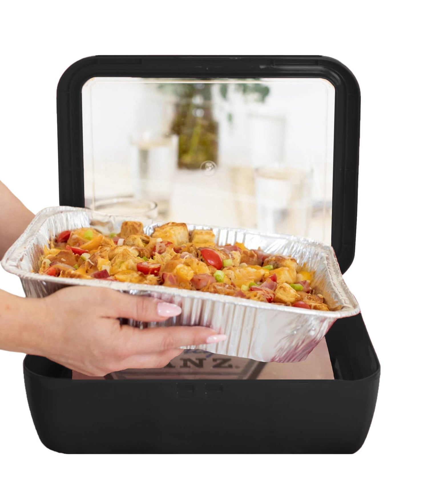 Premium Set - Pan Frame w/ Lid &amp; Gel Pack - Charcoal