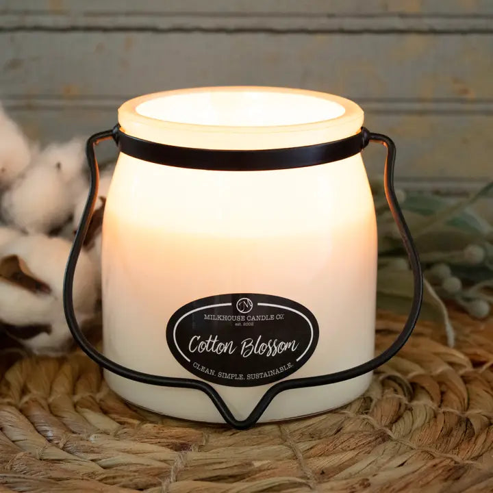 Cotton Blossom | 16oz Butter Jar