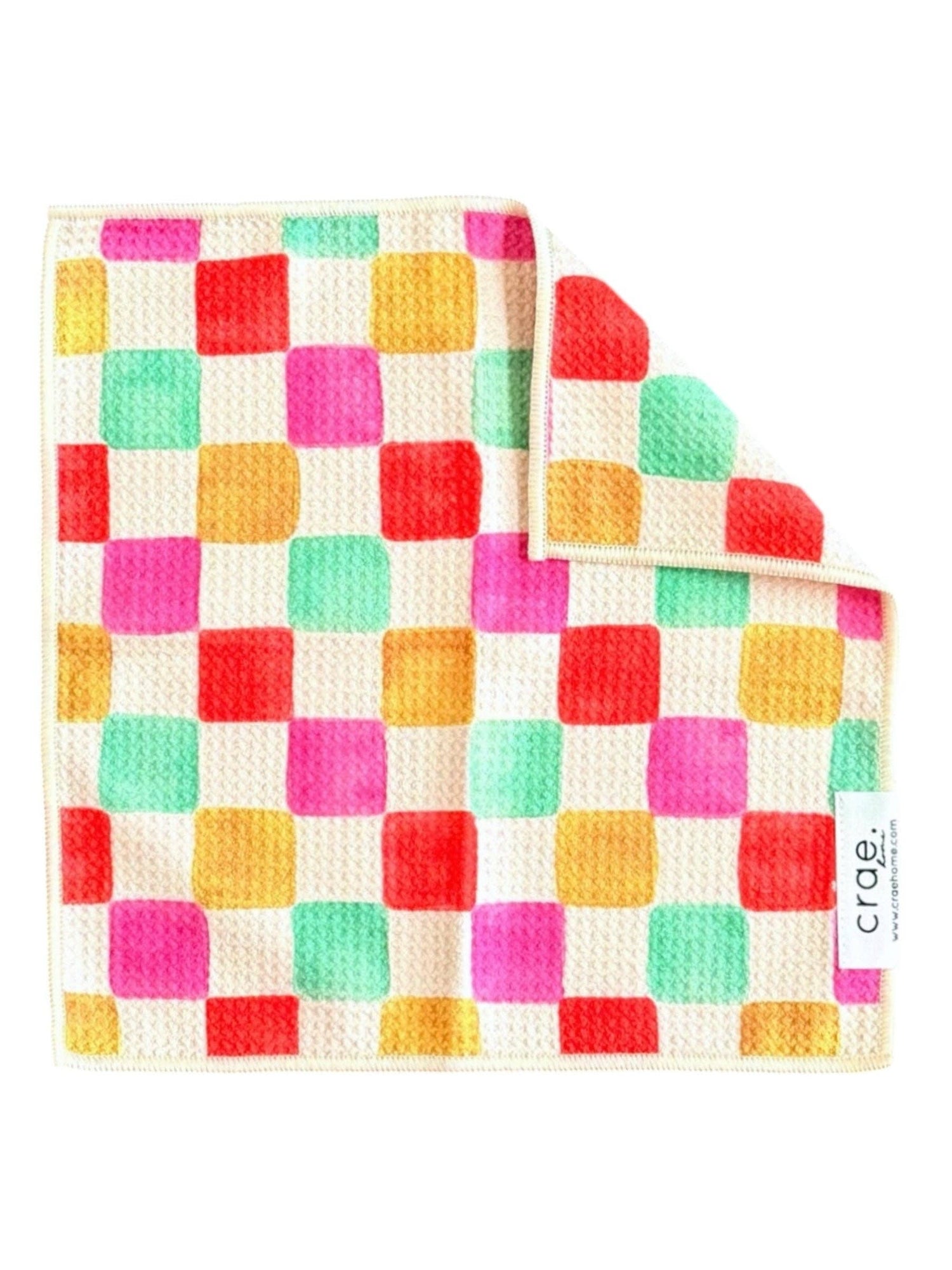 Modern Picnic: Double-Sided Hand Towel &amp; Washcloth