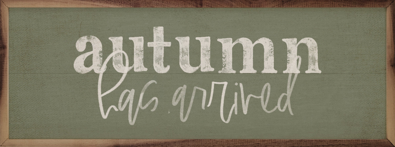 Autumn Has Arrived