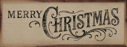 Merry Christmas Ornate