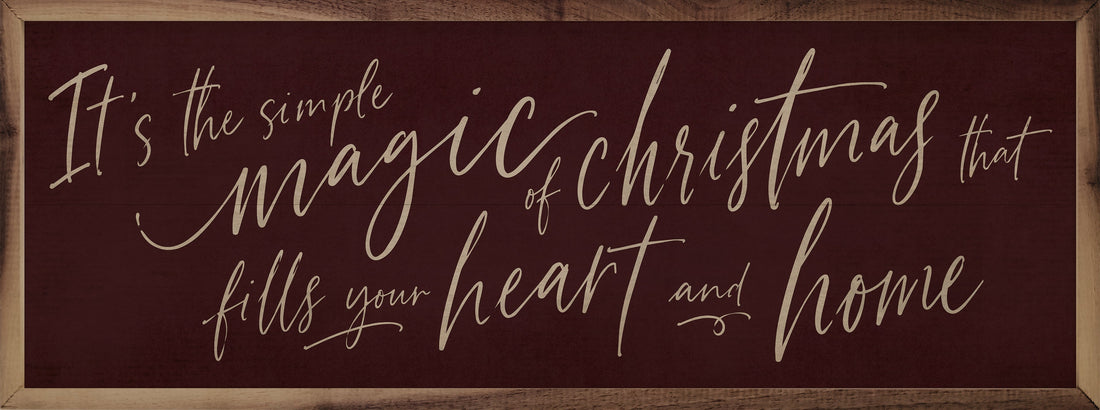 The Simple Magic Of Christmas