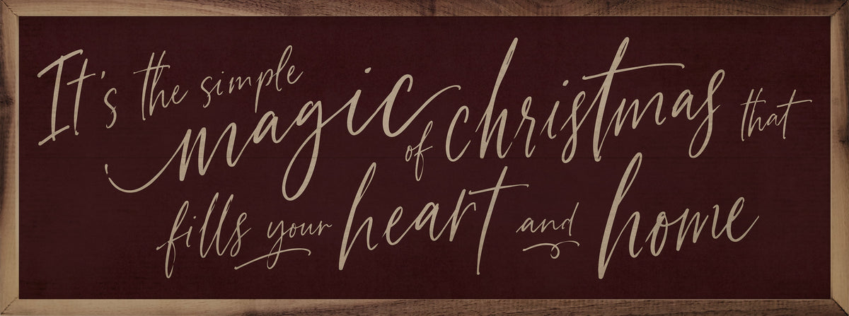 The Simple Magic Of Christmas