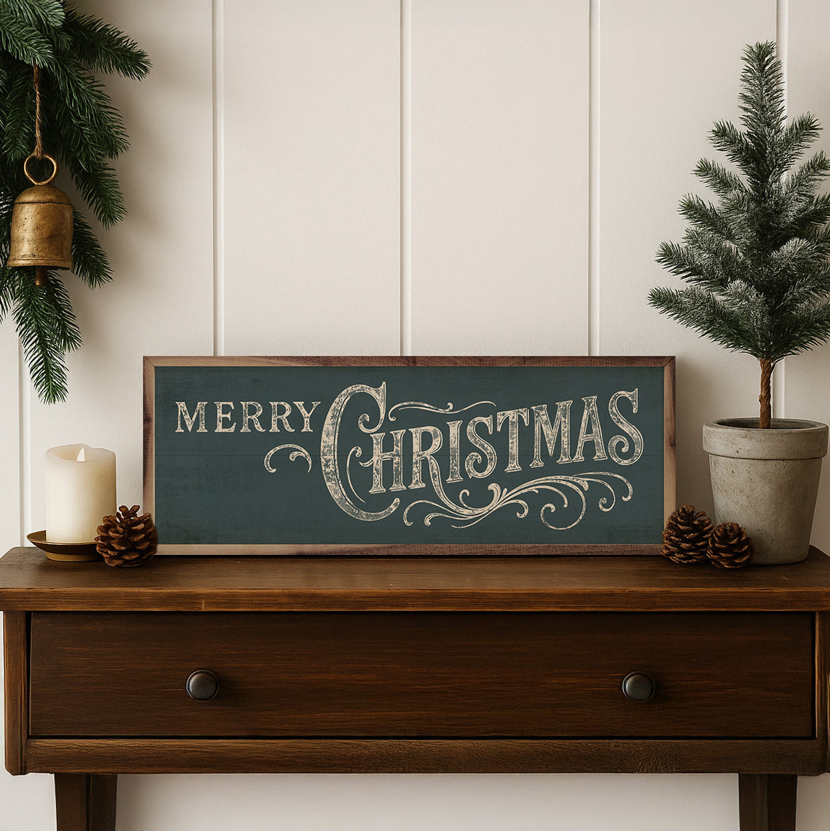 Merry Christmas Ornate