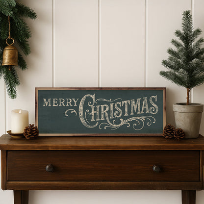 Merry Christmas Ornate