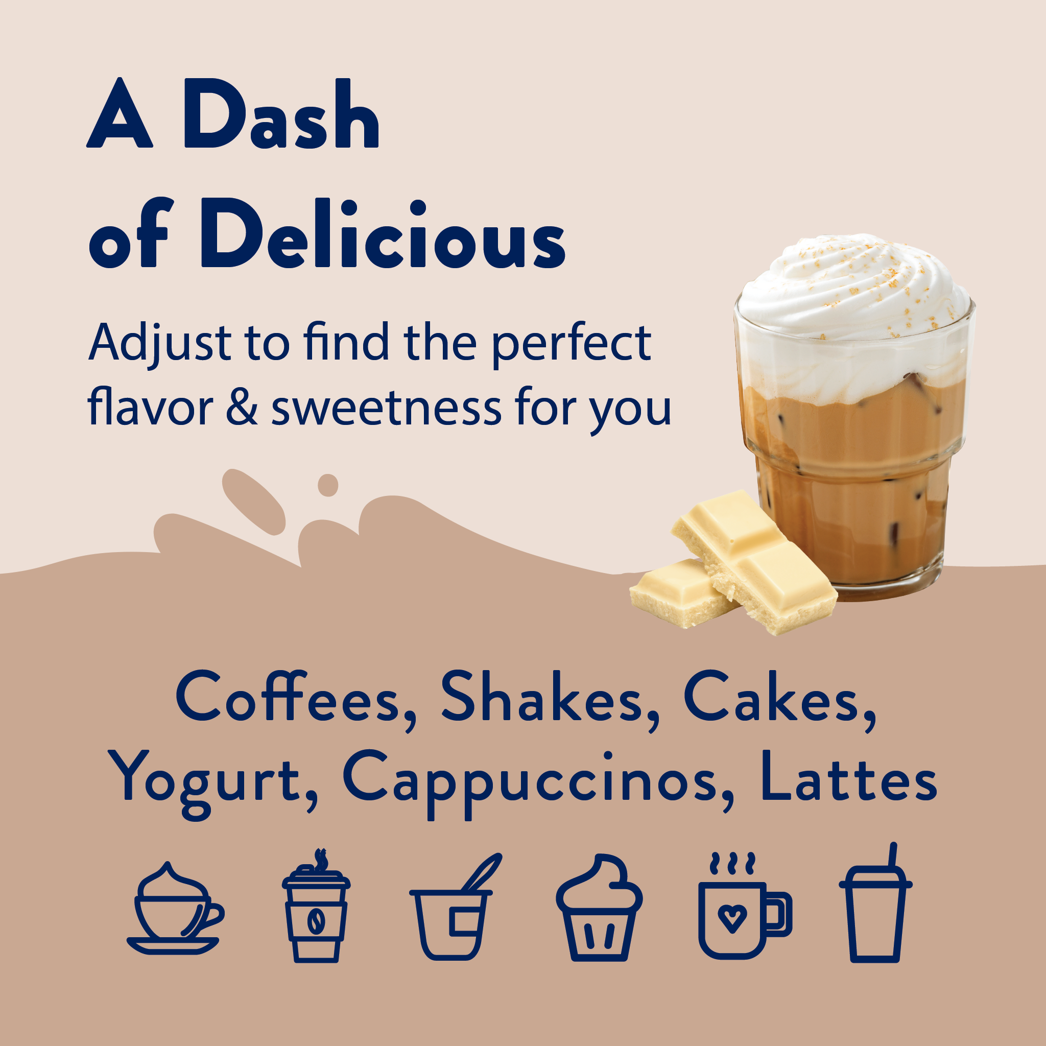 White Chocolate Syrup - Sugar Free