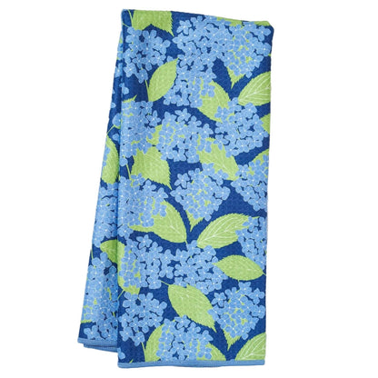 Anywhere Towel Reversible - KN Hydrangea Garden
